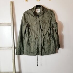 OUTER EDGE WOMEN'S OLIVE GREEN UTILITIY JACKET SIZE SMALL